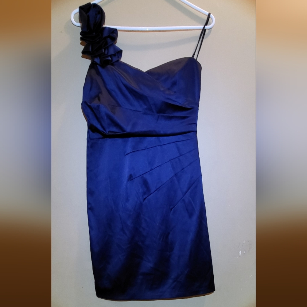 A'gaci One Shoulder Evening Dress